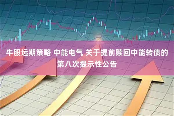 牛股远期策略 中能电气 关于提前赎回中能转债的第八次提示性公告