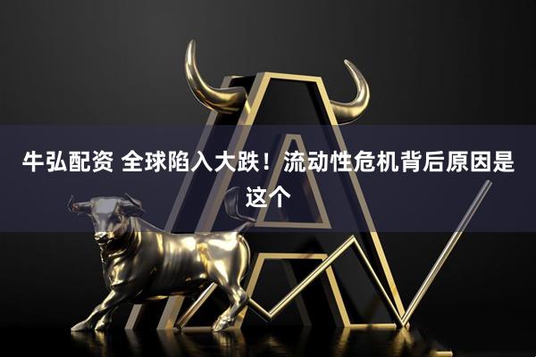 牛弘配资 全球陷入大跌！流动性危机背后原因是这个
